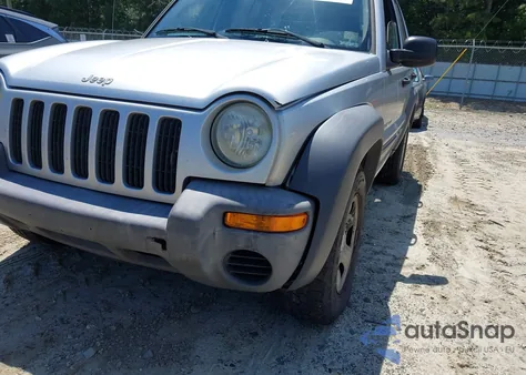 2003 Jeep Liberty Sport из США, поврежденный, VIN 1J4GK48K63W719609